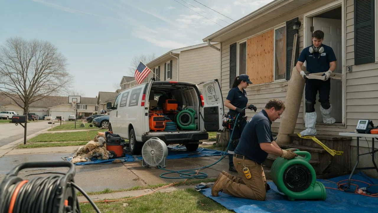 Water Damage Restoration in Harrington, DE near me